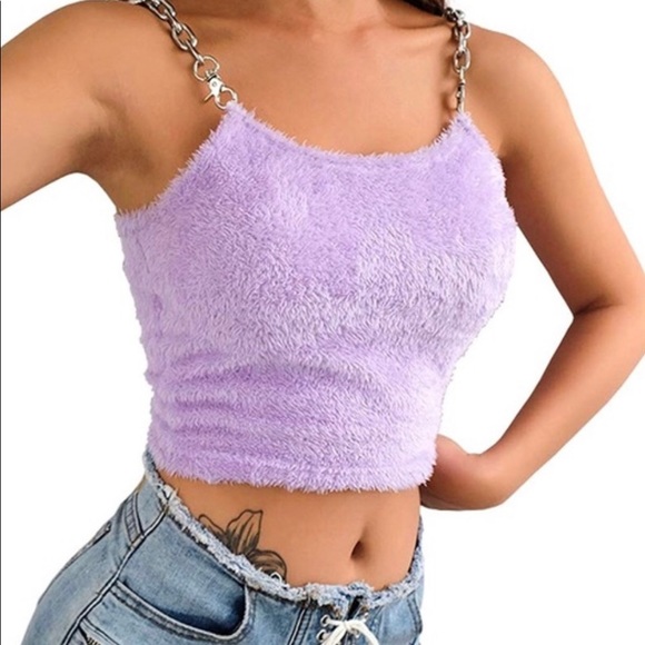 fur cami top
